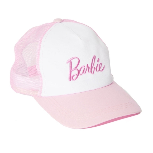 Barbie White/Pink Strap Cap main image 4